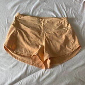 Lululemon Speed Up High-Rise Lined Short 2.5" (Summer Glow)
